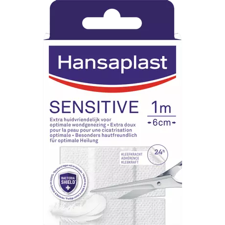 Hansaplast Sensitive Pleister 1mx6cm