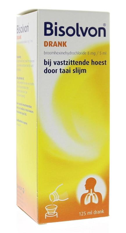 Bisolvon Drank 8mg/5ml (125 ml)