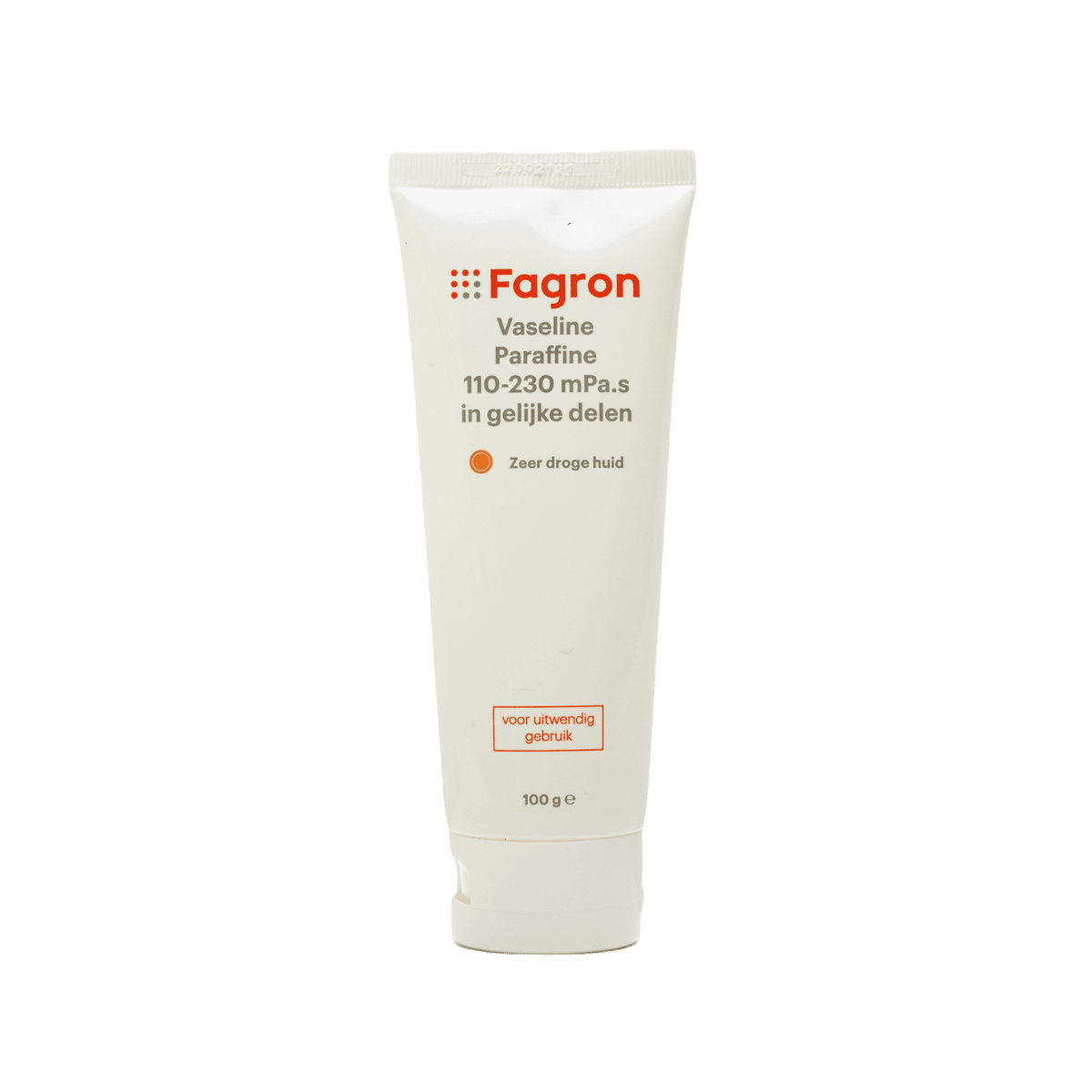 Fagron Vaseline Parafine 110-230 mPa.s in gelijke delen (100g)