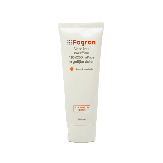 Fagron Vaseline Parafine 110-230 mPa.s in gelijke delen (100g)
