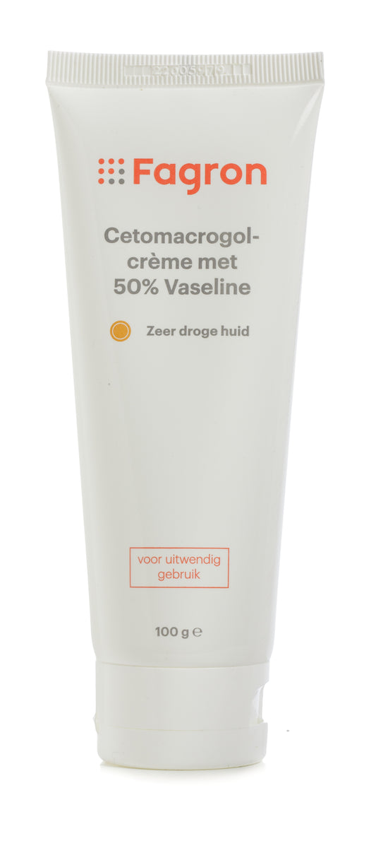Fagron Cetomacrogolcreme 50% Vaseline (100g) 100 g