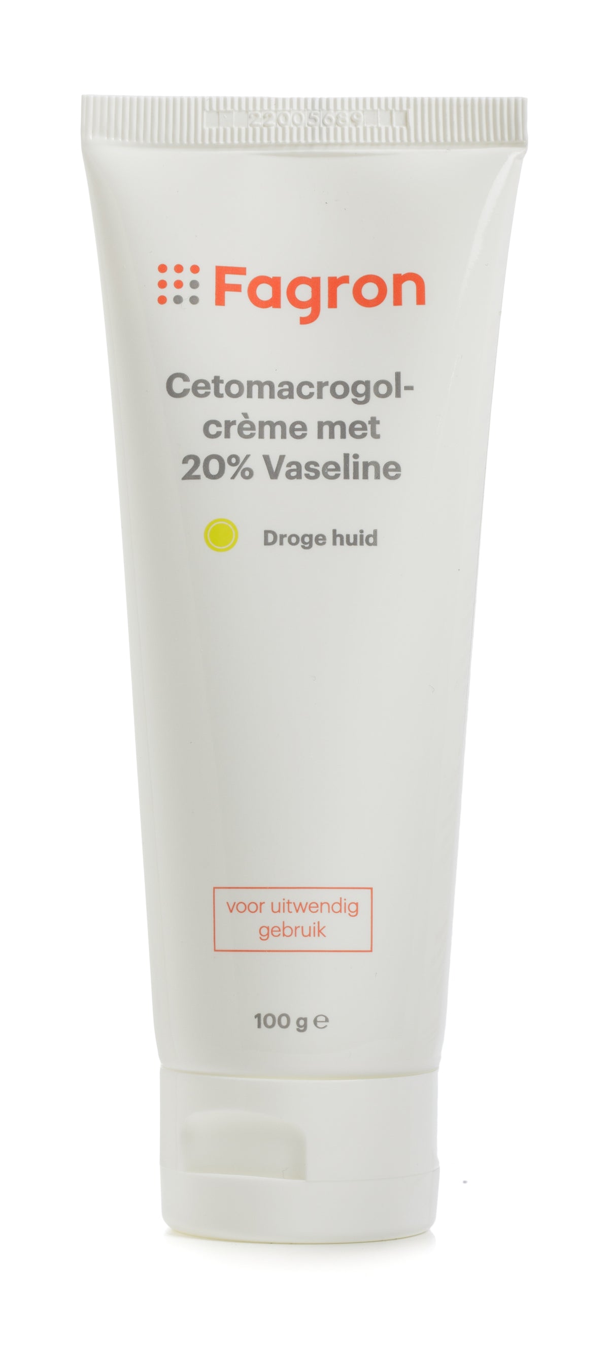 Cetomacrogolcrème 20% Vaseline Fagron (100g)