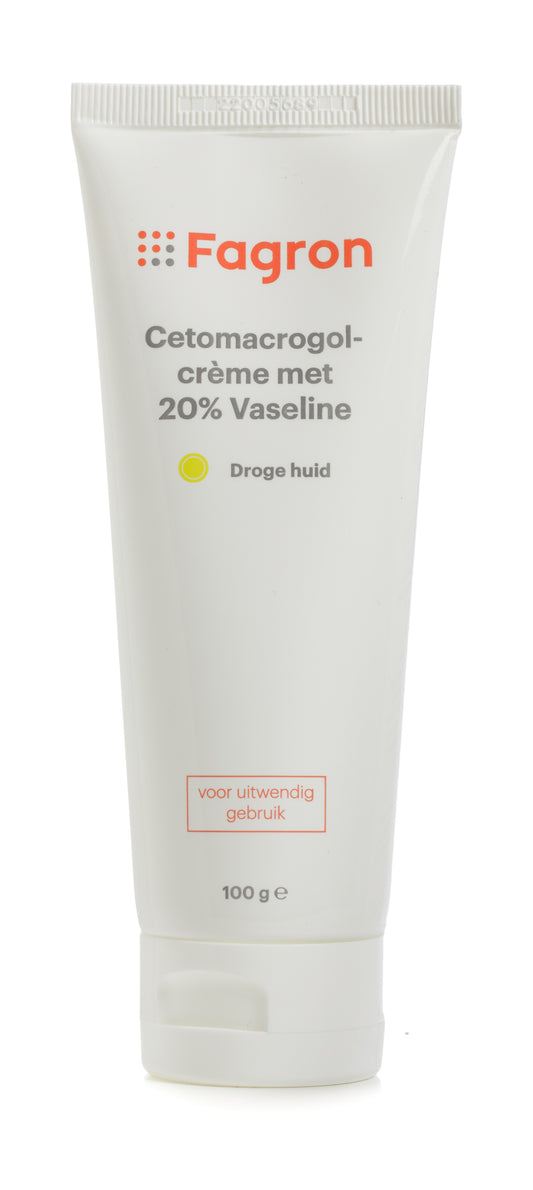 Cetomacrogolcrème 20% Vaseline Fagron (100g)