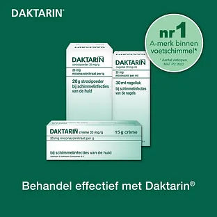 Daktarin Poeder 2% (20gr)