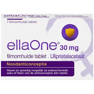 EllaOne Noodanticonceptie tablet (1st)