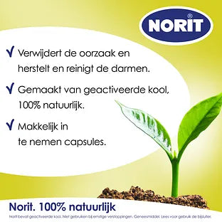 Norit Capsules 200mg (30st)