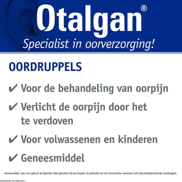Otalgan Oordruppels (12gr)