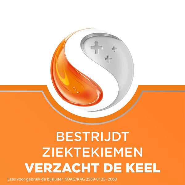 Strepsils Sinaasappel & Vitamine C Zuigtabletten (24 tabletten)