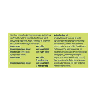 Primatour (10 tabletten)