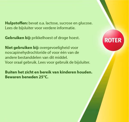 Roter Noscapect 15mg (20 tabletten)