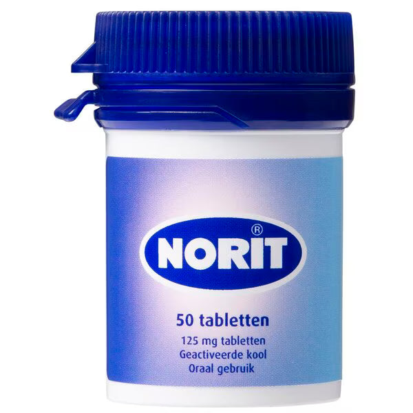 Norit 125mg (50 tabletten)