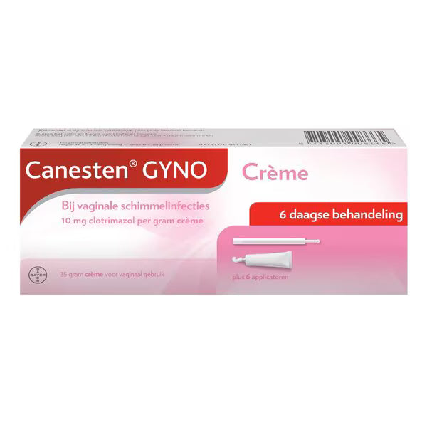 Canesten gyno vaginaalcreme - 6 daagse behandeling (35gr)