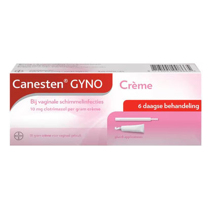 Canesten gyno vaginaalcreme - 6 daagse behandeling (35gr)