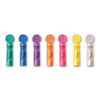 Microlet Lancetten Gekleurd 6571 (200st)